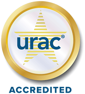 Certified URAC Gold Accreditation Logo