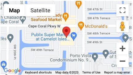 Cape Coral Cay West Mini Map