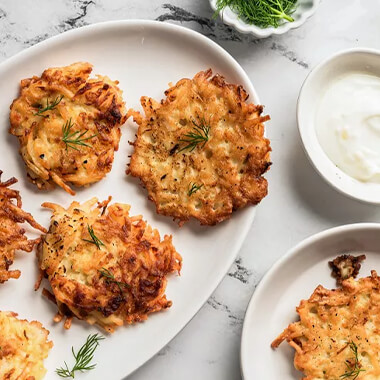 Nutrition Newsletter Hash Brown Latkes December 2022