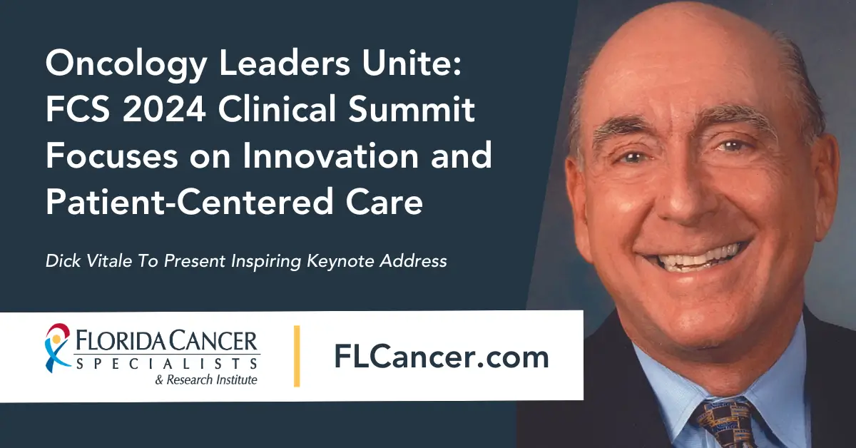 Press Release Infographic - Dick Vitale to present at FCS 2024 Clinical Summit